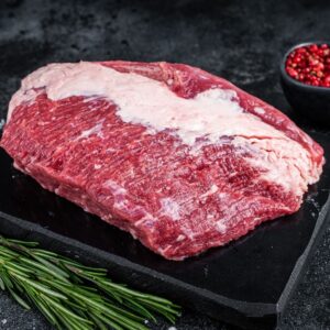 Outside round roast from grass-fed, grain-finished beef at Hillview Livestock Farm