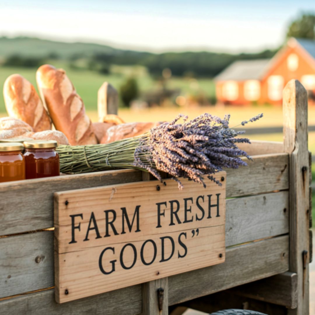 Homemade goods made from ingredients from Hillview Livestock Farm