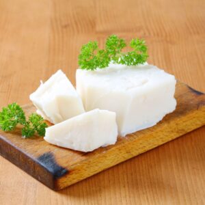 Pork Lard rendered from pork fat from pigs at Hillview Livestock Farm in Manitoba